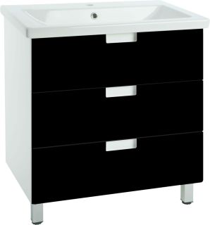 Тумба под раковину Bellezza Пегас 100см чёрный 00000007803